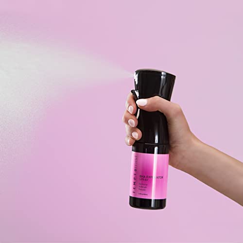 TEMPTU Mist BHA Exfoliator Spray Set or Refill, 5% Willow Bark, Natural Alternative to Salicylic Acid for Body, Back & Face, Pre Tan Skin Prep, Hydrating Facial Toner & Deluxe Continuous Sprayer