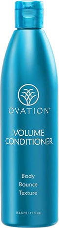 Ovation Hair Volume Conditioner 12oz Lightweight Paraben-Free for Fine Hair