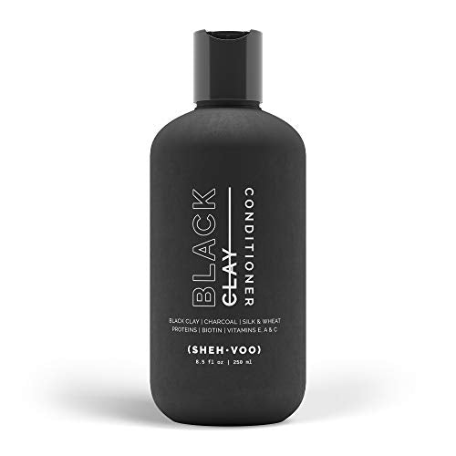 Black Clay Hair Conditioner for Strength & Volume - Detox & Repair