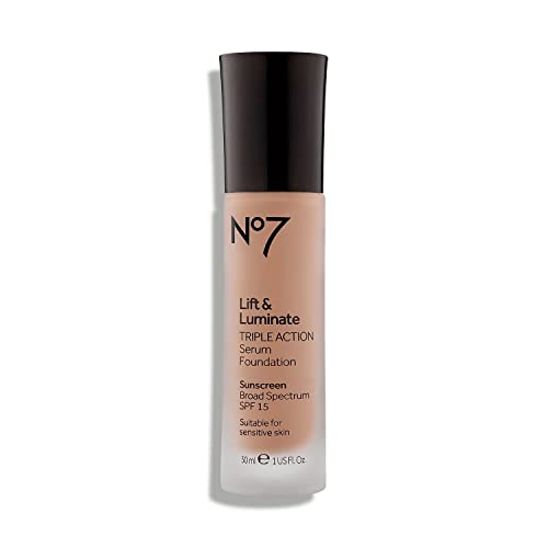 JoJo Siwa No7 Lift & Luminate Triple Action Face Serum Foundation - Warm Beige