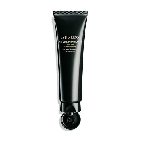 Shiseido Future Solution LX Extra Rich Facial Cleansing Foam 125mL - Gentle, Non-Comedogenic for All Skin Types