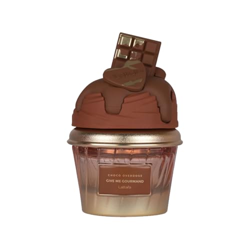 Lattafa Choco Overdose Eau de Parfum - Gourmand Dark Chocolate & Caramel Fragrance 75ml Spray