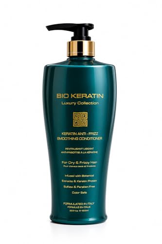 Keratin Anti-Frizz Smoothing Conditioner 33.8 oz - Sulfate & Paraben Free
