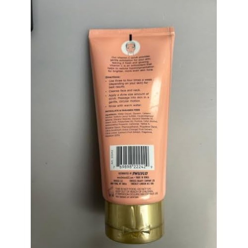 Brightening Vitamin C, Exfoliating Face Scrub, Purify, Detox, Brighten, Renew