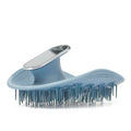 Manta Mirror Anti-Breakage Hairbrush - Travel Detangler & Scalp Massager - Blue