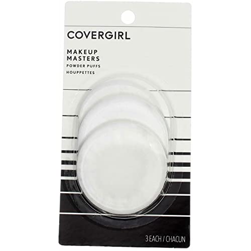 Makeup Powder Puffs - Pack of 6 Velvety Soft Replacements for Face Makeup