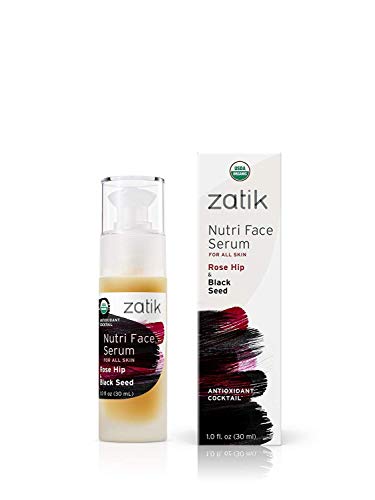 Zatik Naturals Nutri Face Serum Rose Hip & Black Seed 1 Fl Oz – Rose Hip & Black Seed