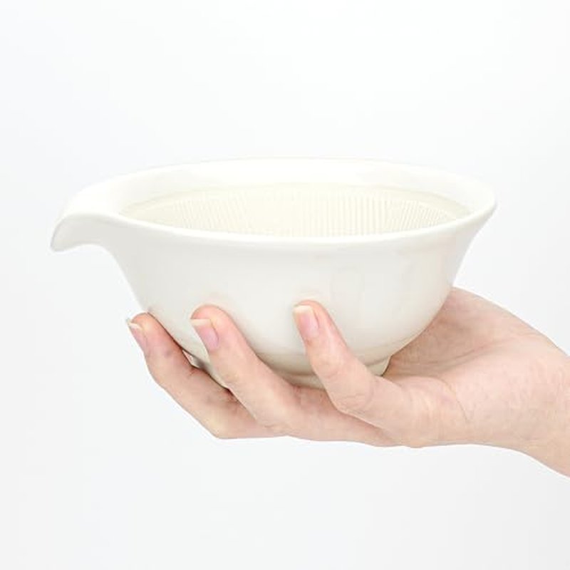 Linkidea Ceramic Shaving Bowl, Shaving Soap Lather Mug Cup for Men, Wide Mouth Barber Beard Wet Razor Shave Cream Cup