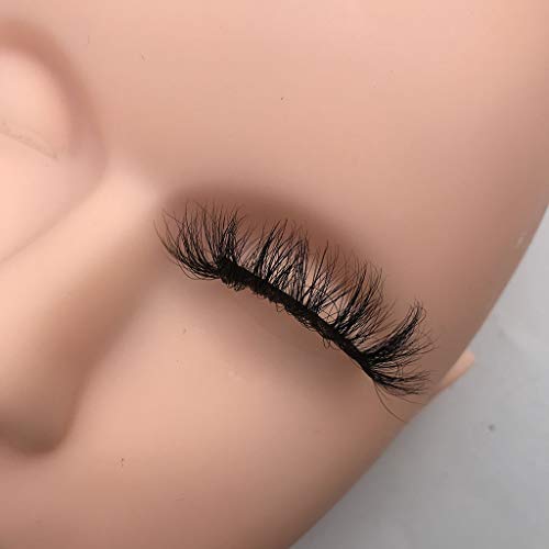 False Mink Eyelashes 3D Siberian Fur Natural Daily Style 10 Pairs