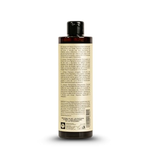 Anti-Yellow Blonde Hair Shampoo with Grape Extract & Violet Pigment - 16.9 oz - Pack of 1