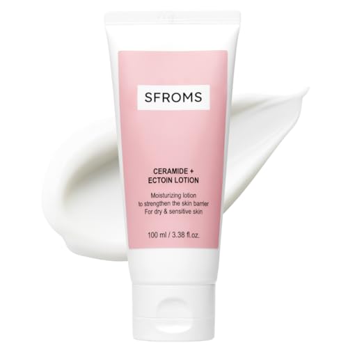 Ceramide Ectoin Hyaluronic Acid Moisturizer for Sensitive Skin - Korean Barrier Repair Lotion