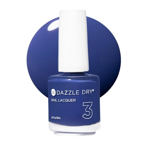 Dazzle Dry Nail Lacquer Step 3 Base Coat - Quick-Dry Long-Lasting 0.5 fl oz