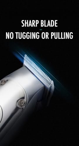 Cordless Professional Hair Clippers Kit for Men with 13 Attachments and LED Display