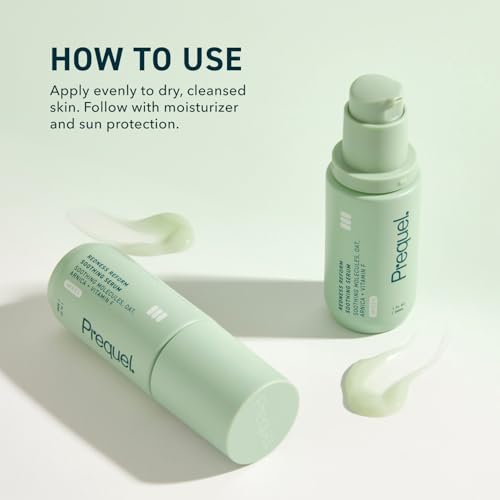 Prequel Skin Redness Reform 1oz Serum (Pack of 2) – Calming Oat & Vitamin F Formula