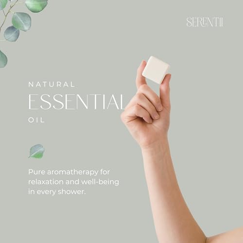 Shower Steamers Aromatherapy 12 Tablets ? Eucalyptus Mint, Relaxation & Stress Relief, Self Care Gift, Spa Essentials, Birthday Gifts for Women & Men, Travel Must-Have