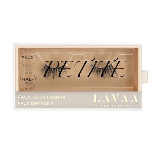VENOMOUS Half-Lash by Lavaa Beauty | Wispy 3D Faux Mink Accent Lash | Cat-Eye, Foxy Corner Lashes | Handmade & Reusable