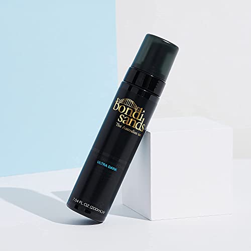 Self Tanning Foam with Application Mitt - Sunless Bronzer, Hydrating Aloe Vera & Coconut, Flawless Finish
