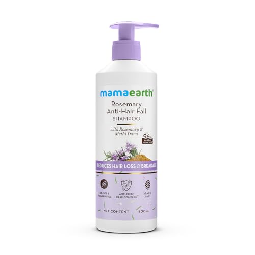 MAMAEARTH Rosemary & Methi Dana Hair Shampoo - Refreshing 400ml