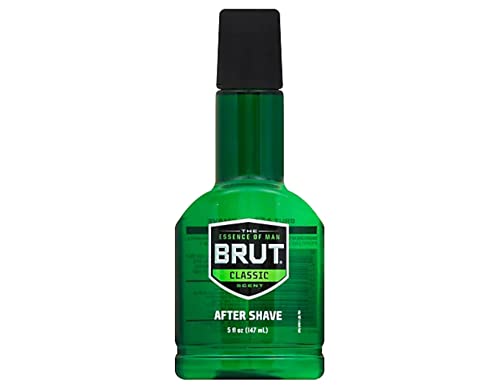 Brut After Shave Classic Fragrance 5 Oz Pack of 4 - Masculine Scent, Skin Care
