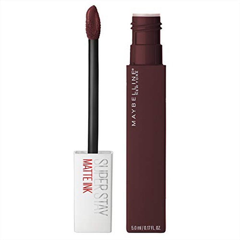 MAYBELLINE Super Stay Matte Ink Liquid Lipstick Makeup Long Lasting High Impact Color Up to 16H Wear Composer Cherry Brown & Founder Cranberry Red 1 Count Each