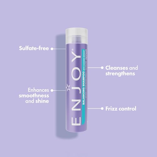Sulfate-Free Balancing Shampoo for All Hair Types with Sensor Technology, 10.1 fl oz