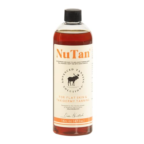 All-in-One Tanning Solution for Deer, Moose, Bear, Elk, Fox & Rabbit Hides - 16oz