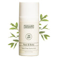Tallow Sunscreen SPF 50 Mineral Sunblock with Zinc & Red Raspberry - Reef Safe, Non-Toxic, 3.4 oz