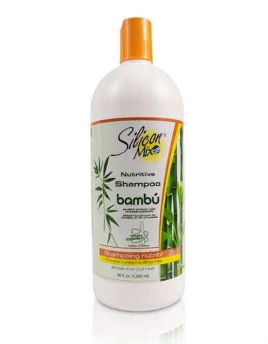 Silicon Mix Bambu Nutritive Shampoo 36oz Pack of 2 - Nourishing & Shine-Boosting Hair Care