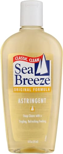 Sea Breeze Original Deep Cleaning Astringent 10oz Pack of 3 for Clearer Skin