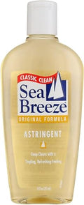 Sea Breeze Original Deep Cleaning Astringent 10oz Pack of 3 for Clearer Skin