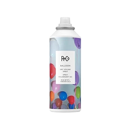 R+Co BALLOON Dry Volume Spray ? Lightweight Hair Volumizer, Adds Lift & Texture, All Hair Types