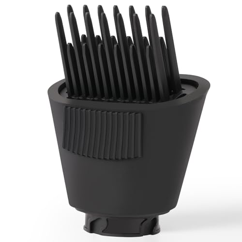 Wide Tooth Comb for Shark FlexStyle - Anti-Frizz & Smoothing, Black