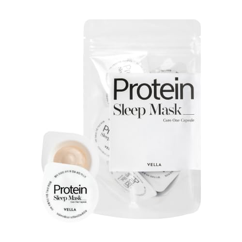 Oat Protein Sleeping Mask Capsules for Deep Hydration & Firming - All Skin Types (10 Pcs)