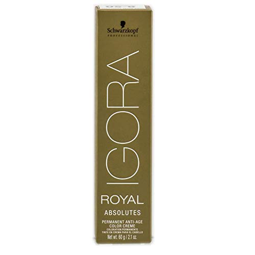Schwarzkopf Professional Igora Royal Absolutes Hair Color, 6-60, Dark Blonde Chocolate Natural, 2.1 Ounce