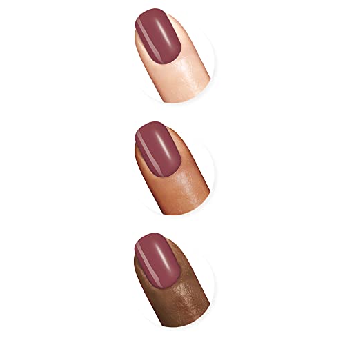 Sally Hansen Xtreme Wear Nail Polish, Streak-Free, Shiny Finish, Long-Lasting Nail Color, Mauve Over, 0.12 fl oz (Pack of 2)