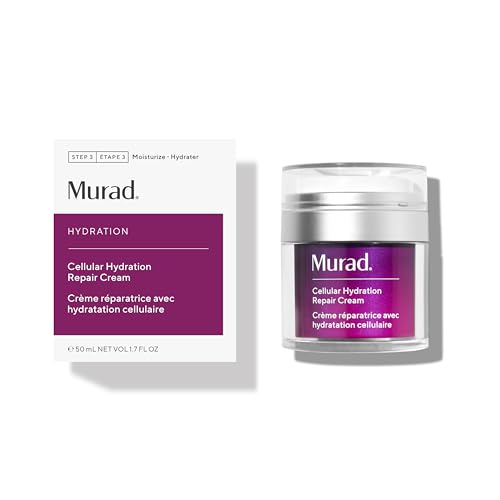 Murad Cellular Hydration Barrier Repair Cream ? Face Moisturizer with Bilberry, Omega Fatty Acids, and Soothing Allantoin for Dry Flaky Skin, Restoring Bounce, Smoothness and Radiance ? 1.7 Fl Oz