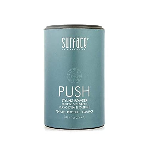 SURFACE Hair Push Styling Powder - Lift Roots, Add Texture With A Natural Matte Finish, 0.35 Oz.
