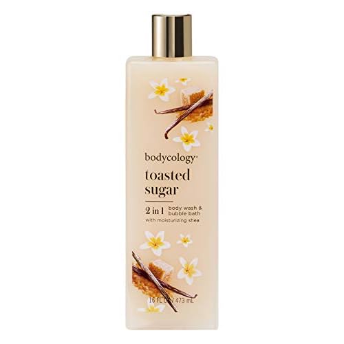 Bodycology Toasted Sugar Foaming Body Wash, 16 Fl Oz