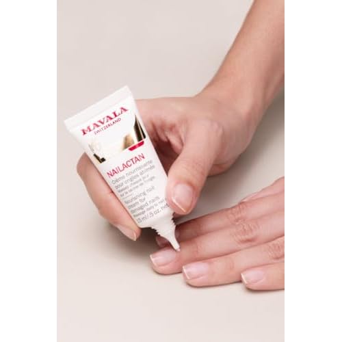 Mavala Nutritive Nail Cream Nailactan for Damaged Nails | Nail Care with Restorative Ingredients for Longer, Healthier Nails | Nail Strengthener + Hardener | 0.5 oz