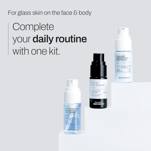 MEDITHERAPY 3-Step Korean Skincare Gift & Travel Set - 2.01 Fl Oz