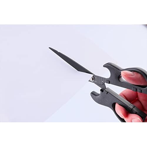 Nikken Cutlery Guitar Scissor SekiSound Black with a stand (Gift Box Included) Hobby Tool SS-20B