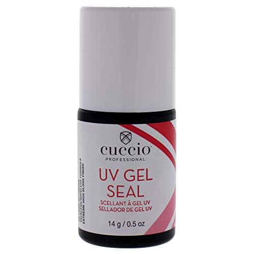 Cuccio Pro Universal UV Gel Seal ? High-Gloss, No-Wipe Top Coat for Gel and Acrylic Nails, 0.5 oz