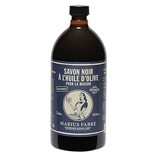 Multi-Purpose Olive Oil Liquid Black Soap Refill 33.8oz - Eco-Friendly & Biodegradable