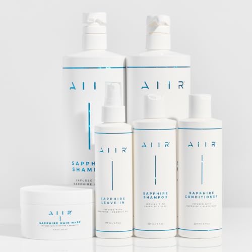 AIIR Sapphire Leave-In Conditioner with Heat Protectant & Detangler - 6 oz