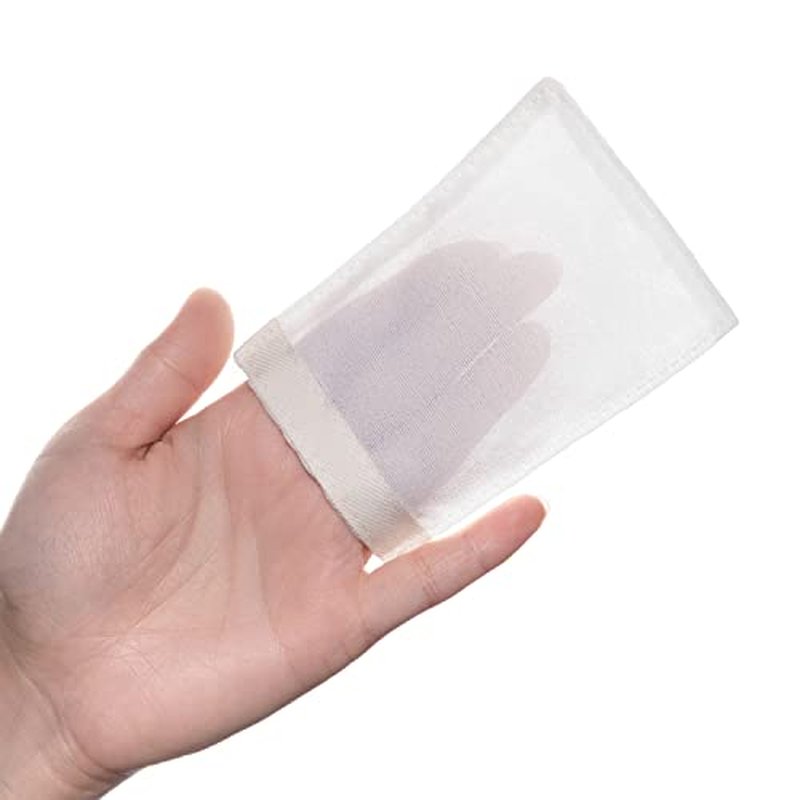Deep Exfoliating Mitt ? 100% Natural Floss Silk | Dead Skin Remover, Keratosis Pilaris Treatment, Pre-Tanning Prep & Ingrown Hair Solution