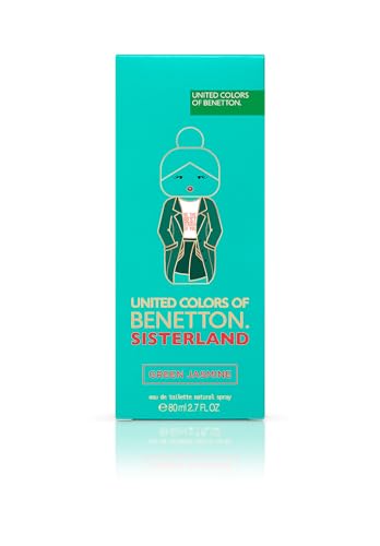 Benetton Sisterland Green Jasmine Edt Spray 2.7 Oz - Women's Fragrance