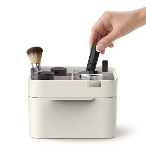 Cosmetic Storage Organizer with Drawer - Medium, Shell Style, Regular