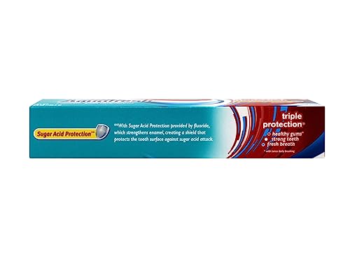 Aquafresh Cavity Protection Toothpaste Tube Cool Mint 5.6 oz | Pack of 6