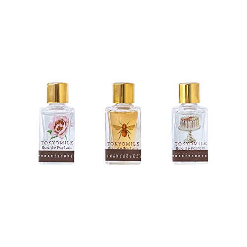 TOKYOMILK Little Luxe Eau de Parfum Gift Set - Gin & Rosewater Mini Collection - Variety