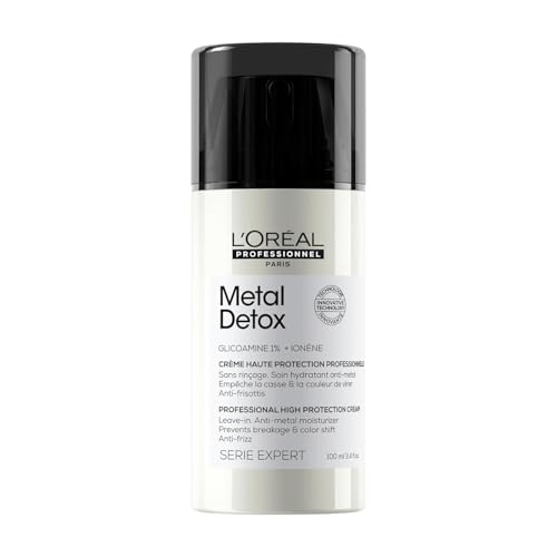 MATRIX L'Oréal Metal Detox Hair Repair Cream 3.4 Fl Oz - Frizz & Metal Removal